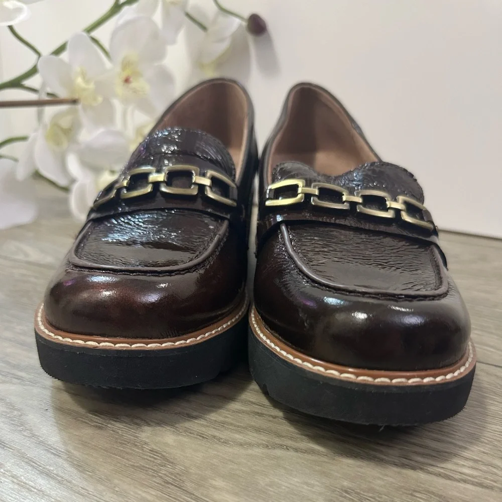 🖤 Naturalizer Women’s Cabana Lug Sole Slip-On Loafer - Size 7.5 🖤 - Picture 9 of 15